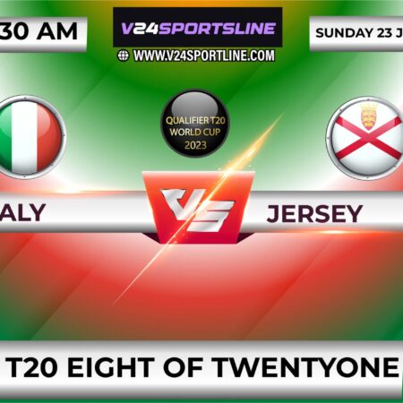 Italy vs Jersey T20 Match Analysis eight of twentyone