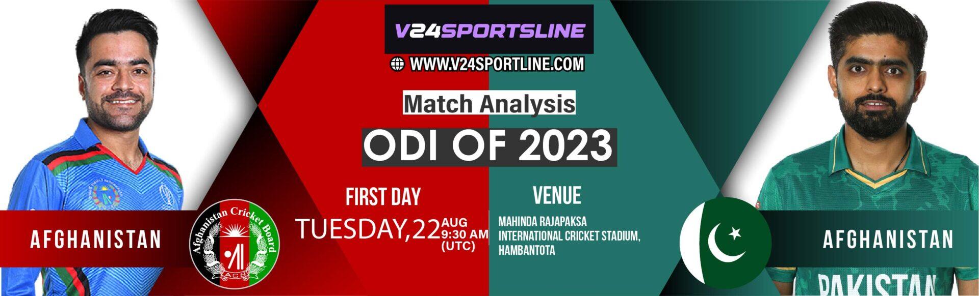 Afghanistan vs Pakistan 2023 ODI Series Preview V24SPORTSLINE