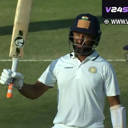 Pujara Unleashes Batting Fury: Saurashtra Dominate Jharkhand as Opener Scores Majestic Century