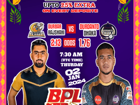 Durbar Rajshahi vs. Durdanto Dhaka: BPL 2025