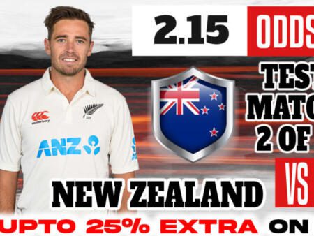 New Zealand vs. England: 2nd Test Match